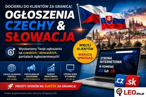 Publikujemy ogłoszenia w Czechach i na Słowacji