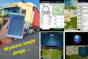 Czytelne i gotowe do użycia tablety z nawigacją.