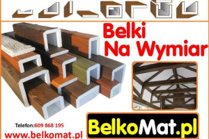 BELKOMAT superlekkie maskownice i lamele drewnopodobne na wymiar styropianowe