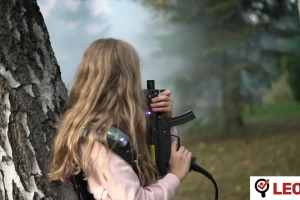 Mobilny zestaw do paintballa laserowego!
