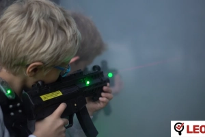 Mobilny zestaw do paintballa laserowego!