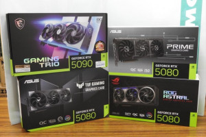 GeForce RTX 5090, RTX 5080, RTX 5070 Ti, RTX 5070 , RTX 4090, RTX 4080 Super, RTX 4080, RTX 4070 Ti Super,