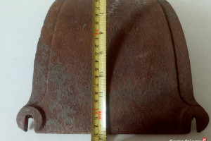 Pokrywa żeliwna 33 x 20,5 cm - 0,7 mm
