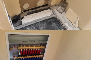 Frezowanie pod ogrzewanie podłogowe