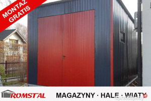 Garaż Blaszany - Magazyn Blaszany - Wiata - Hala - Romstal A8v14