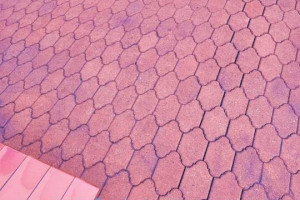 Mycie kostki brukowej