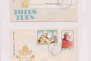 Okolicznościowe Pocztówki Wizyta Jana Paweła II