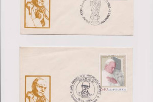 Okolicznościowe Pocztówki Wizyta Jana Paweła II
