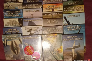 Zestaw płyt cd wojna i broń