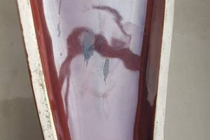 Maska ceramika Mirostowice dizajn PRL