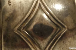 Serwetnik platerowany sygnowany G.A.B