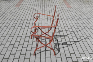 Starte krzesło ogrodowe składane fotel PRL lub starsze - stelaż