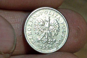 Sprzedam monete 10 groszy 1990 r