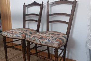 Stare krzesło krzesła Francja