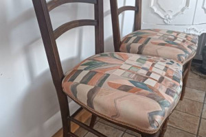 Stare krzesło krzesła Francja