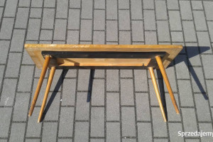 Stolik jamnik w stylu Lejkowski Leśniewski PRL design lata 6