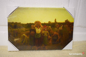 Alfred Sisley -,,Farma w Trou d Enfer, jesienny poranek '' 1874,reprodukcja