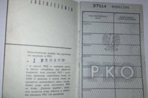 Książeczka PKO-relikt PRL-u