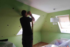 Izolacje Celulozą Naprawa poddasza po kunach TERMOWOZJA