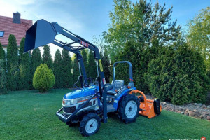 Traktorek Japoński Iseki Hunter 16KM 4x4 wspomaganie Tur Oryginał 2001r