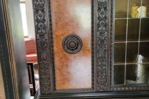 Duża piękna stara biblioteka