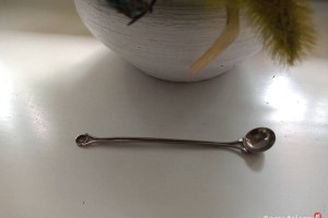 Łyżeczka apteczna - sygnowana