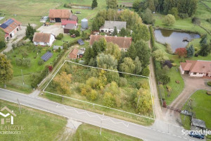 Działka budowlana Leginy / 0,14 ha / media / WZ