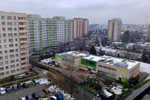 2 pokoje z balkonem 41,51 m² - widok z 10. piętra!