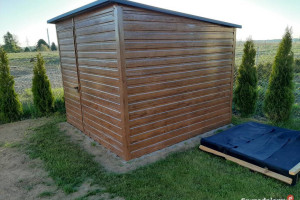 Garaż Blaszany na Narzędzia - do Ogrodu - Garaże Blaszane - Maj-Blach