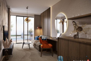 Mieszkanie 31.06m2 2 pokoje Mikołajki Michała Kajki