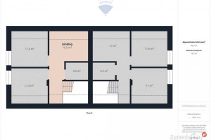 Dom jednorodzinny dwulokalowy.