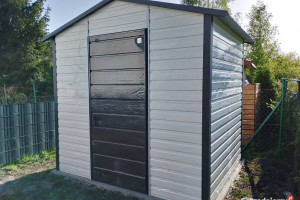 Garaż Blaszany do ogrodu- Schowek-Wiatka - Garaże Blaszane – Maj-Blach