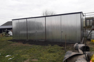 Garaż blaszany 8x6 - Hala -Garaże Blaszane -Wiaty -Blaszak -GRZYWSTAL