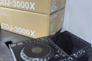 AlphaTheta CDJ-3000X DJ Multi-Player / Pioneer CDJ-3000 Multi-Player /  AlphaTheta Euphonia Rotary Mixer / Pioneer DJM-A9 DJ Mixer / Pioneer DJM-V10