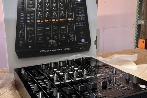 AlphaTheta CDJ-3000X DJ Multi-Player / Pioneer CDJ-3000 Multi-Player /  AlphaTheta Euphonia Rotary Mixer / Pioneer DJM-A9 DJ Mixer / Pioneer DJM-V10