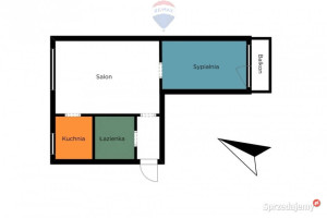 2 pokoje z loggią i widokiem – Łódź Górna, winda