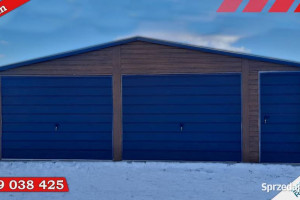 Garaż Blaszany 9x7m Różne konfigurację