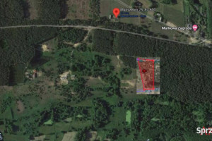Działka 1200m2 Lipno