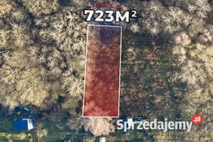 Działka mieszkaniowo-usługowa 723 m², MPZP