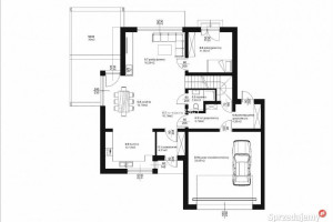 Dom bliźniak 200m Niepołomice