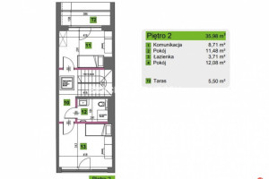 Do sprzedaży dom szeregowy Kraków 144.57m2