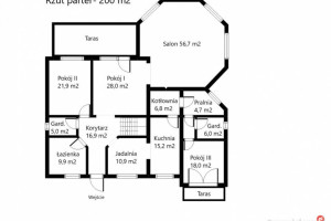 Elegancki dom wolnostojący 250 m2 / Wysoki standard / Zamiana na mieszkania
