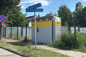 Garaż/magazyn na prywatnym zamknięty terenie.