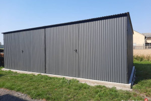 174 Garaż Blaszany ZŁOTY DĄB - Garaże Blaszane | Wiaty | Hale | - ESSTAL