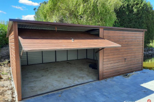 174 Garaż Blaszany ZŁOTY DĄB - Garaże Blaszane | Wiaty | Hale | - ESSTAL