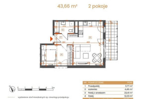 Do sprzedaży mieszkanie 42.77m2 Katowice