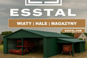 Garaż - OTWARTY  | Wiata | Hala | Garaż Blaszany| Magazyn- ESSTAL*
