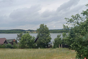 Jezioro Hartowiec podwójna działka