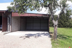 A2 Garaż Blaszany Otwarta/Wiata wysoka - 9x10 Garaże Blaszane - GRZYWSTAL