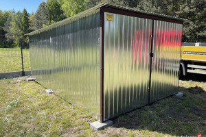 Garaż Blaszany Garaże Blaszane Blaszaki Blaszak MODEL 2025 SZYBKA DOSTAWA